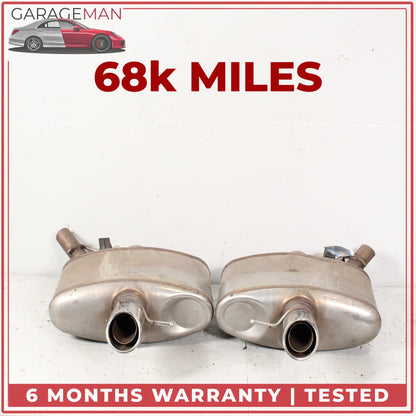 2014-2019 Range Rover Sport L494 Exhaust Muffler Left and Right Side Set OEM