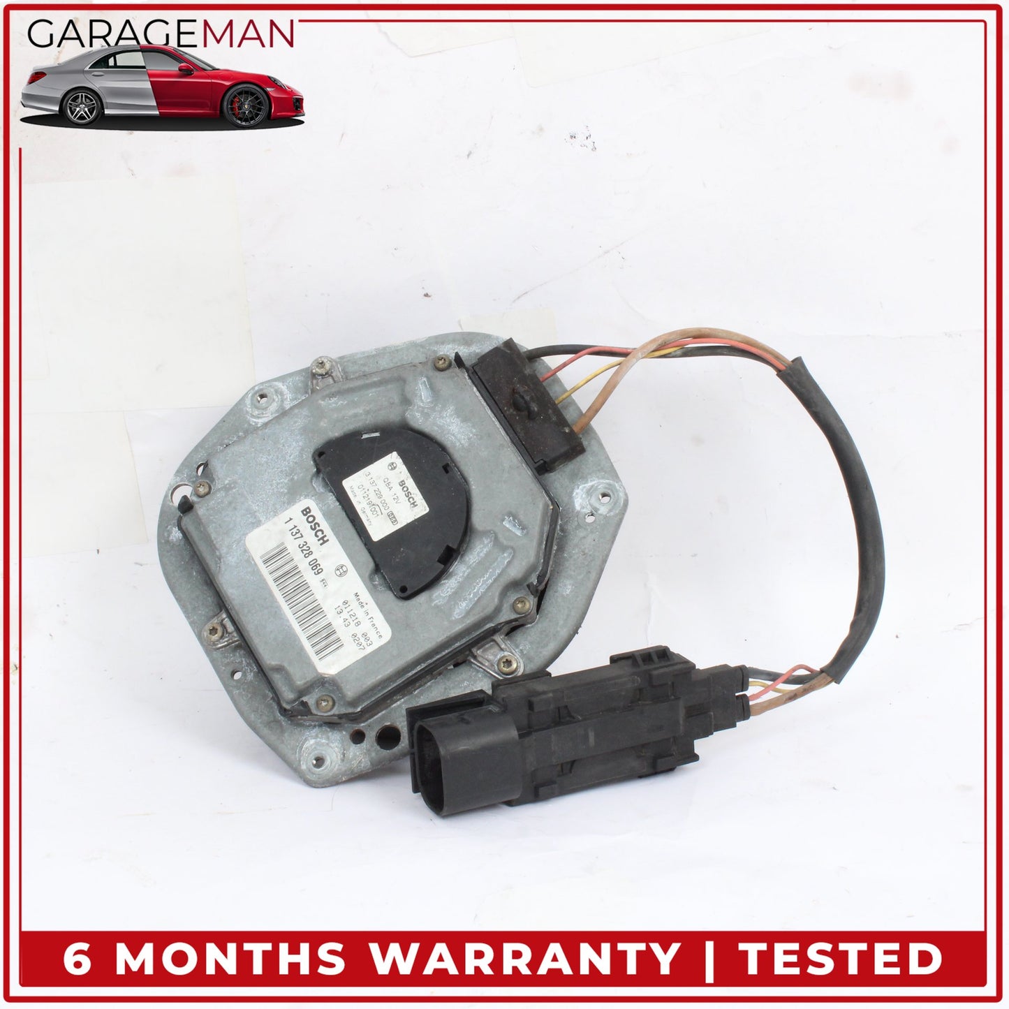 2003-2012 Mercedes R230 SL500 Engine Cooling Radiator Fan Motor 1137328069 OEM