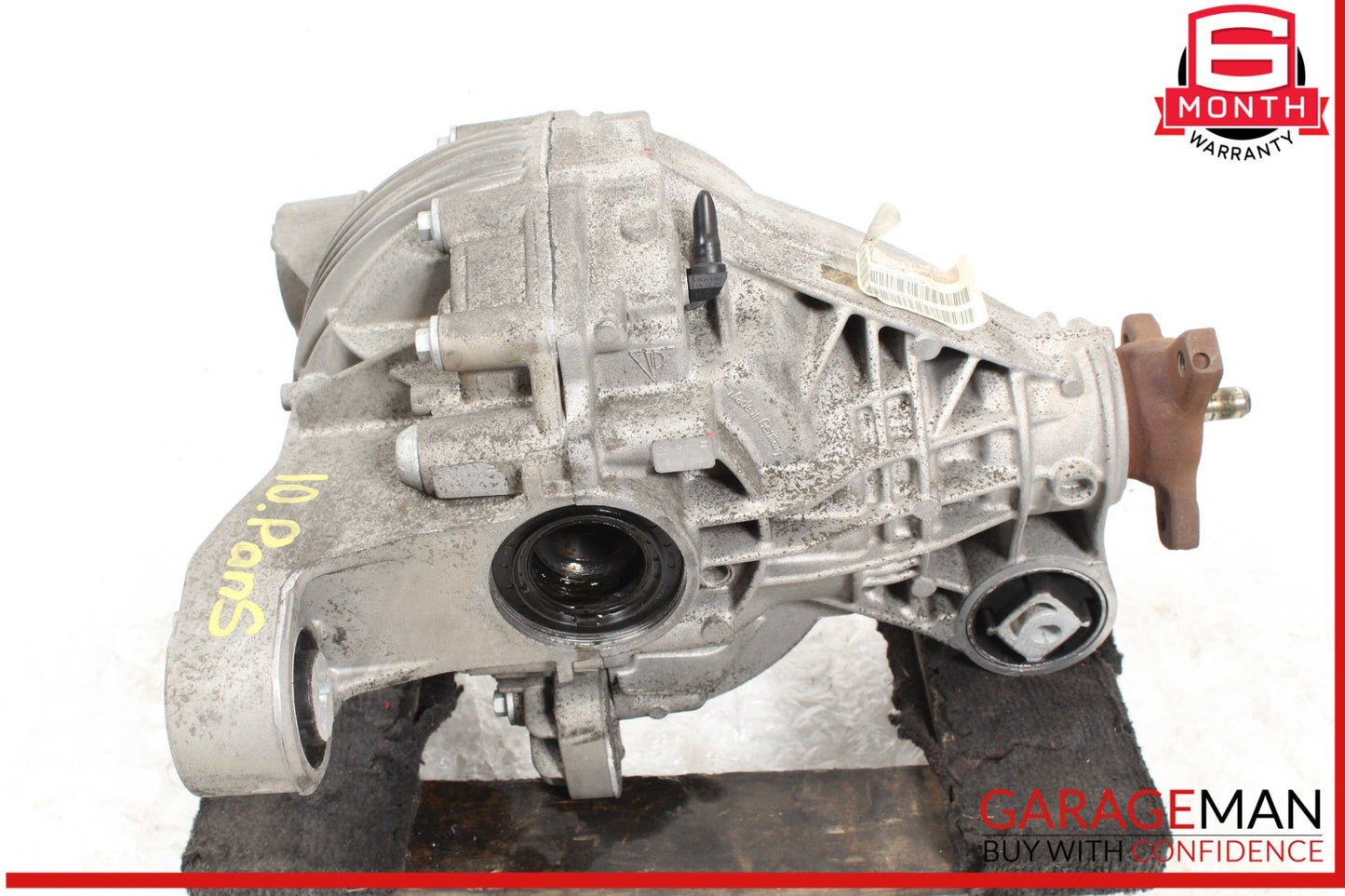 10-16 Porsche Panamera 970 Rear Differential Diff Axle Carrier OEM