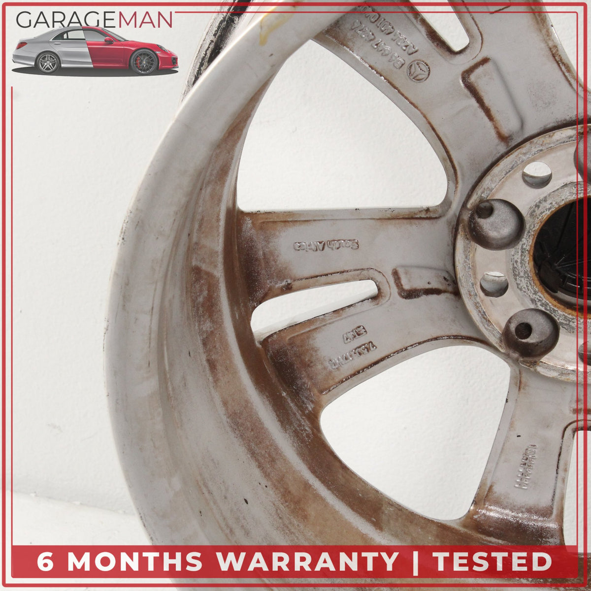 2008-2014 Mercedes W204 C300 C250 Front or Rear Wheel Rim 7.5JX17H2 ET47 OEM