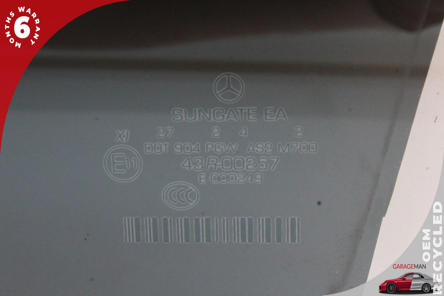 2007-2013 Mercedes W221 S550 S400 Front Left Driver Side Door Window Glass OEM