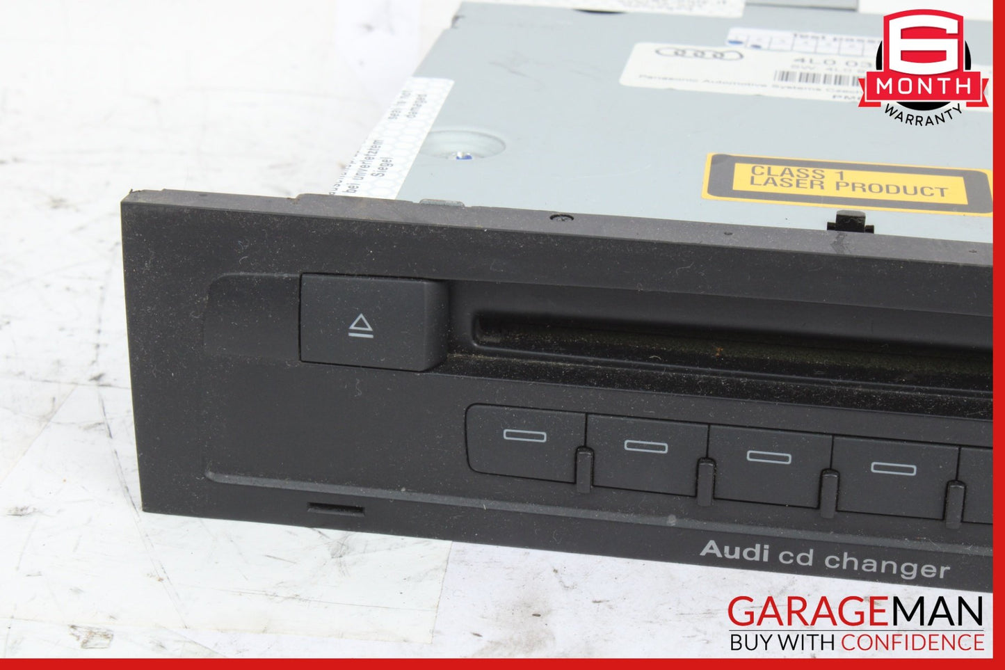 2007-2009 Audi Q7 4L Station Wagon CD Changer 6 Disk Player 4L0035110 Genuine