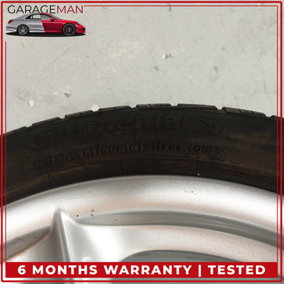 1998-2005 Porsche 911 996 Rear Wheel Rim w/ Continental Tire 10JX18 ET65 OEM