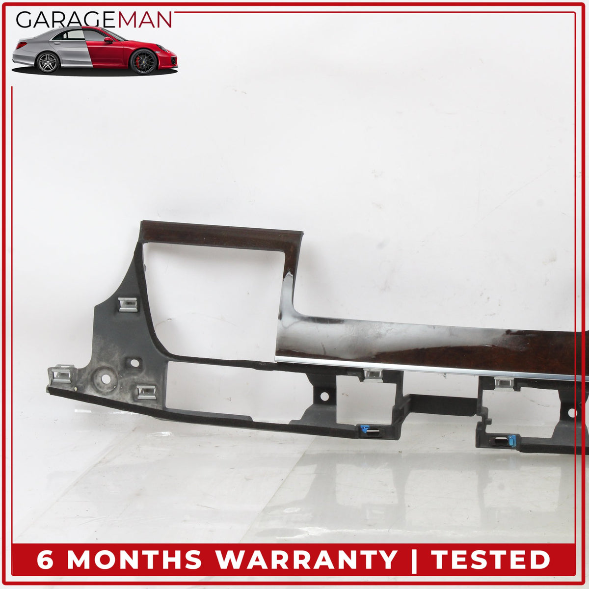2011-2018 Audi A8 Front Rear Interior Trim Cover Panel Wood Set OEM