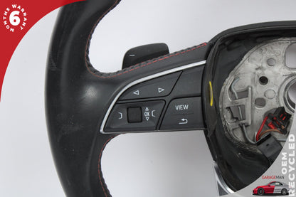 2018-2020 Audi SQ5 Q5 Front Left Side Steering Wheel w/ Paddle Shifters OEM