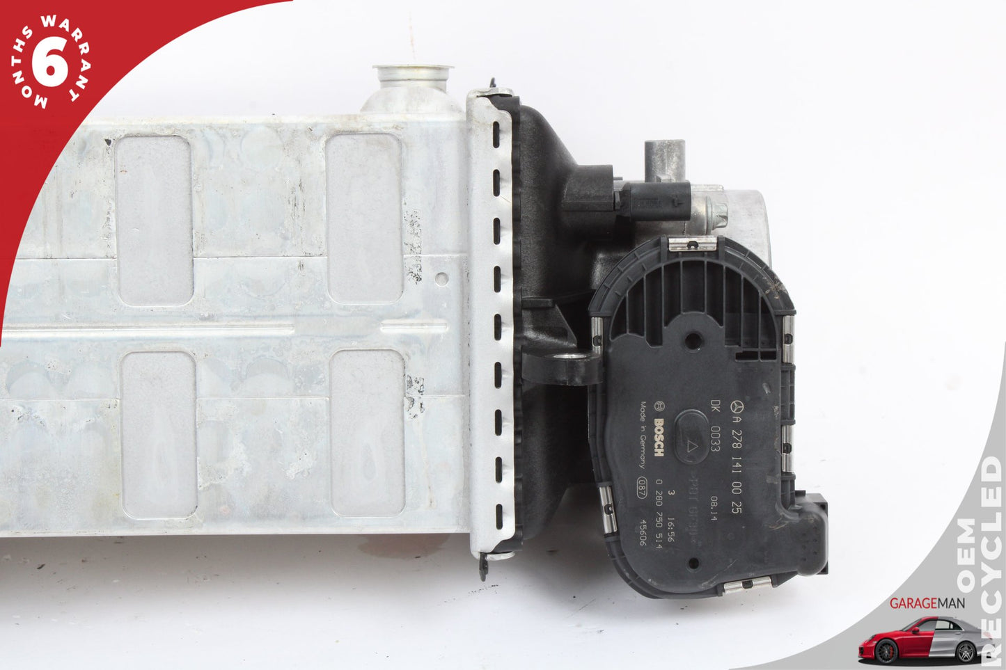2015 Mercedes-Benz GL550 X166 - Air Intake Manifold Distributor Engine Intercooler Radiator PN: 2780900514