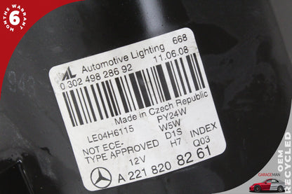 2007-2009 Mercedes W221 S550 Front Right Side Head Light Lamp Bi-Xenon OEM