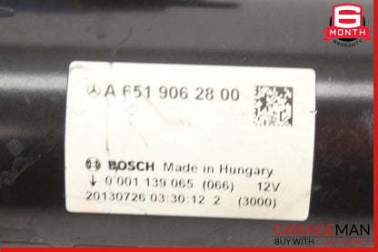 10-15 Mercedes-Benz W212 E250 Bluetec Engine Motor Starter 6519064300 OEM