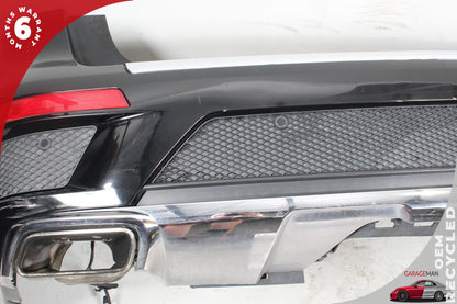 2013-2016 Mercedes-Benz GL550 X166 SUV Rear Bumper Cover Assembly Black