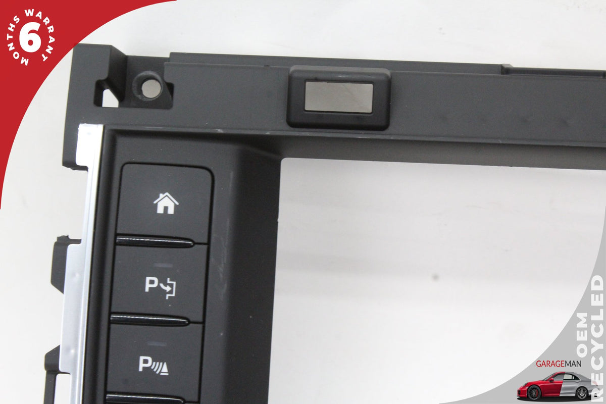 2016-2020 Jaguar XF X260 Front Center Dash Display Screen Trim w/ Switches OEM