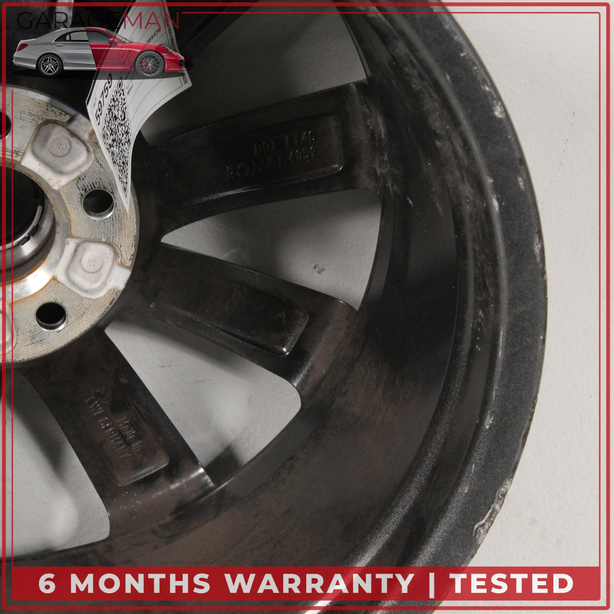 2016-2025 Audi A4 S4 Front or Rear Side Wheel Rim 8JX18H2 ET40 8W0601025FJ OEM