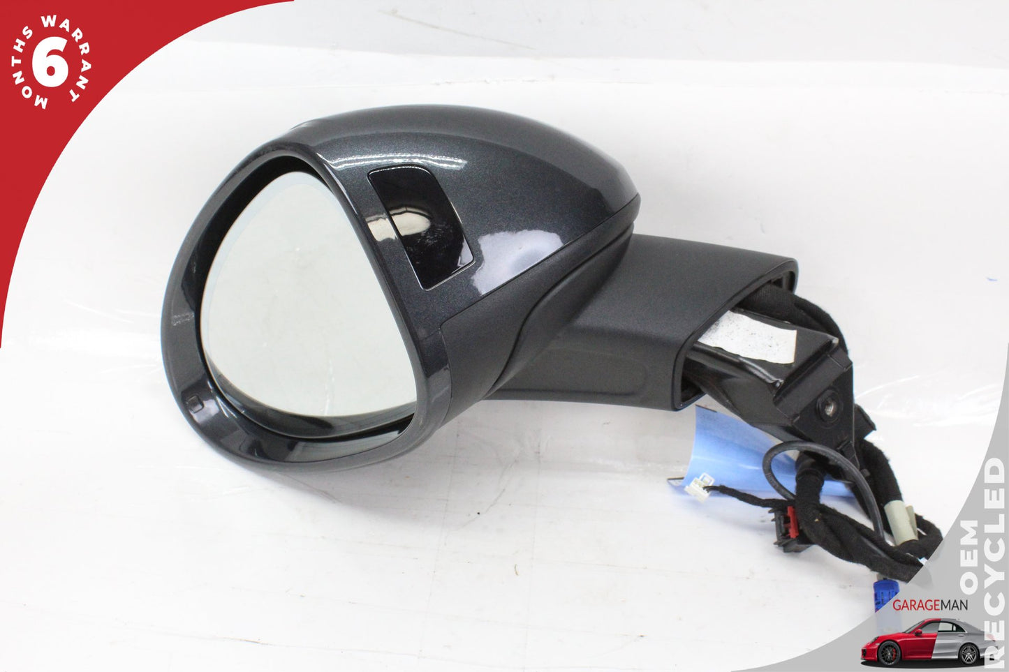 2015-2018 Porsche Macan 95B Left Rear View Door Mirror w/ Blind Spot and Camera