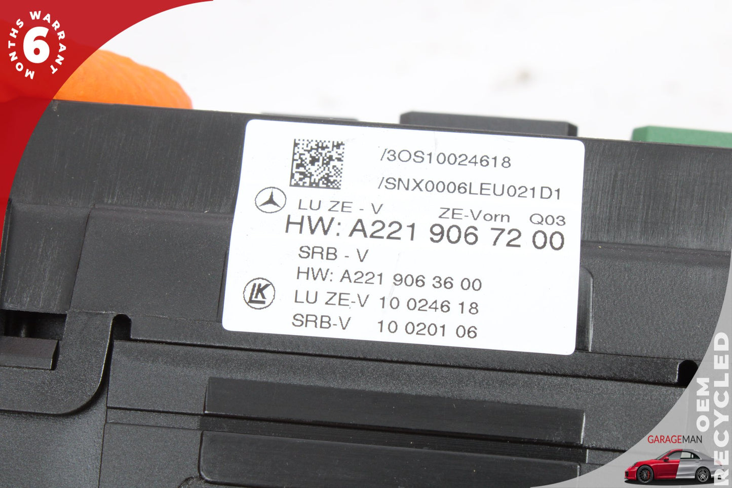 11-14 Mercedes-Benz S550 W221 Front Fuse Box Module 2219067200 Genuin4M
