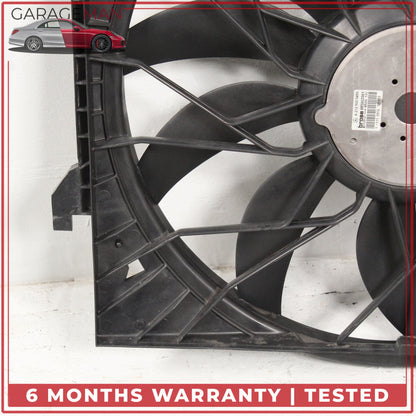 2005-2014 Mercedes W216 CL550 Engine Radiator Cooling Fan Motor Assembly OEM