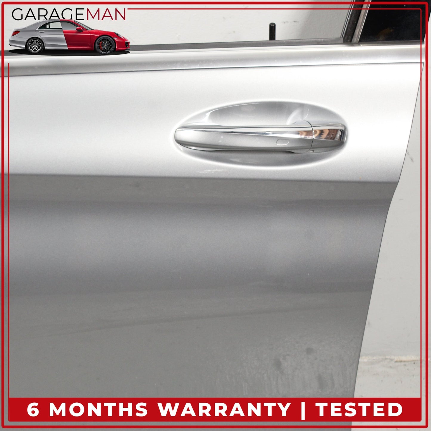 2015-2021 Mercedes W205 C300 Front Left Side Door Shell w/ Door Handle OEM