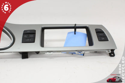 2010-2015 Audi Q7 Front Dash Instrument Cluster Trim Cover Panel w/ Switches OEM