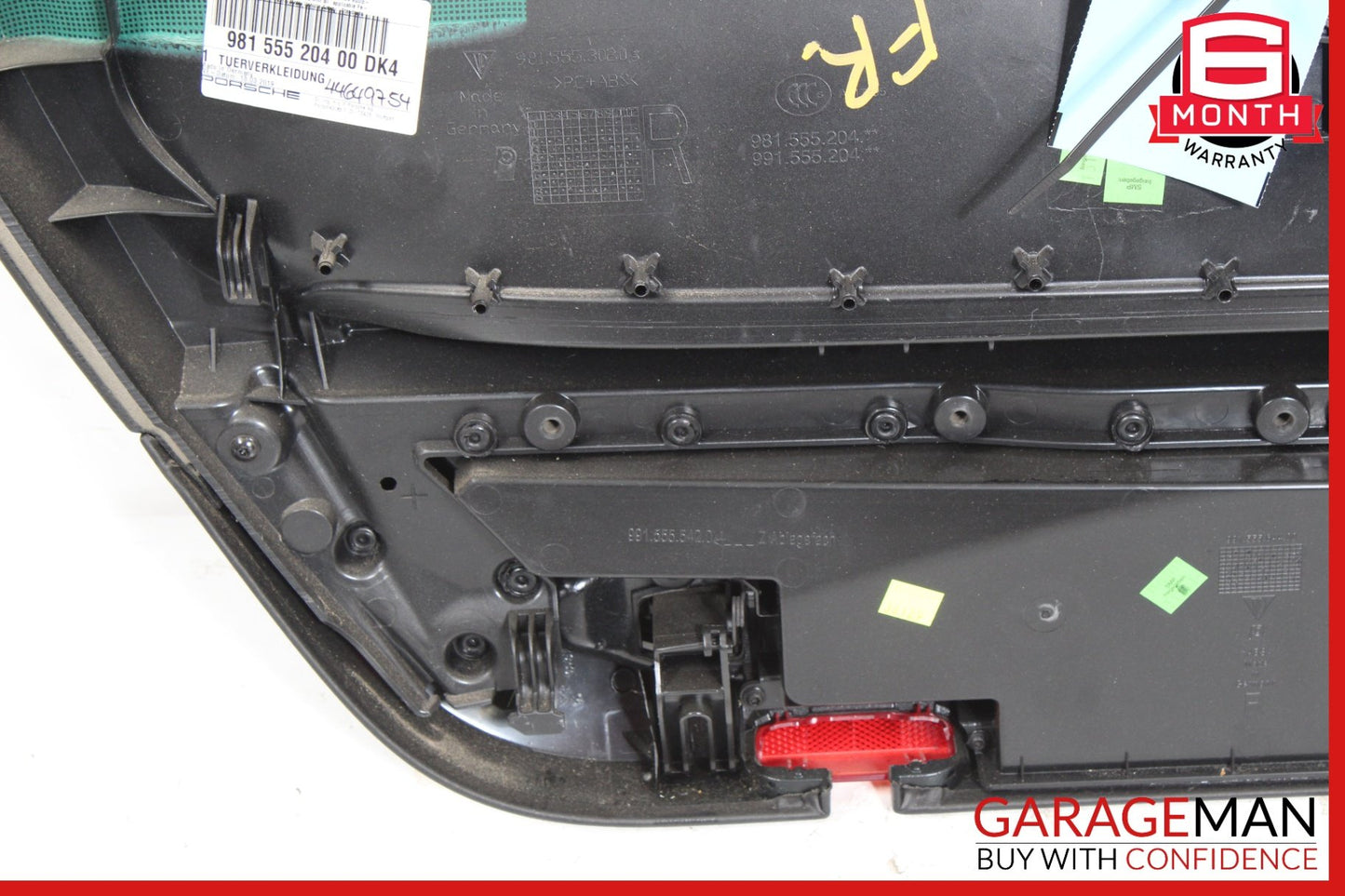 2014-2016 Porsche Cayman 981 Sedan Right Front Door Trim Panel 991555542
