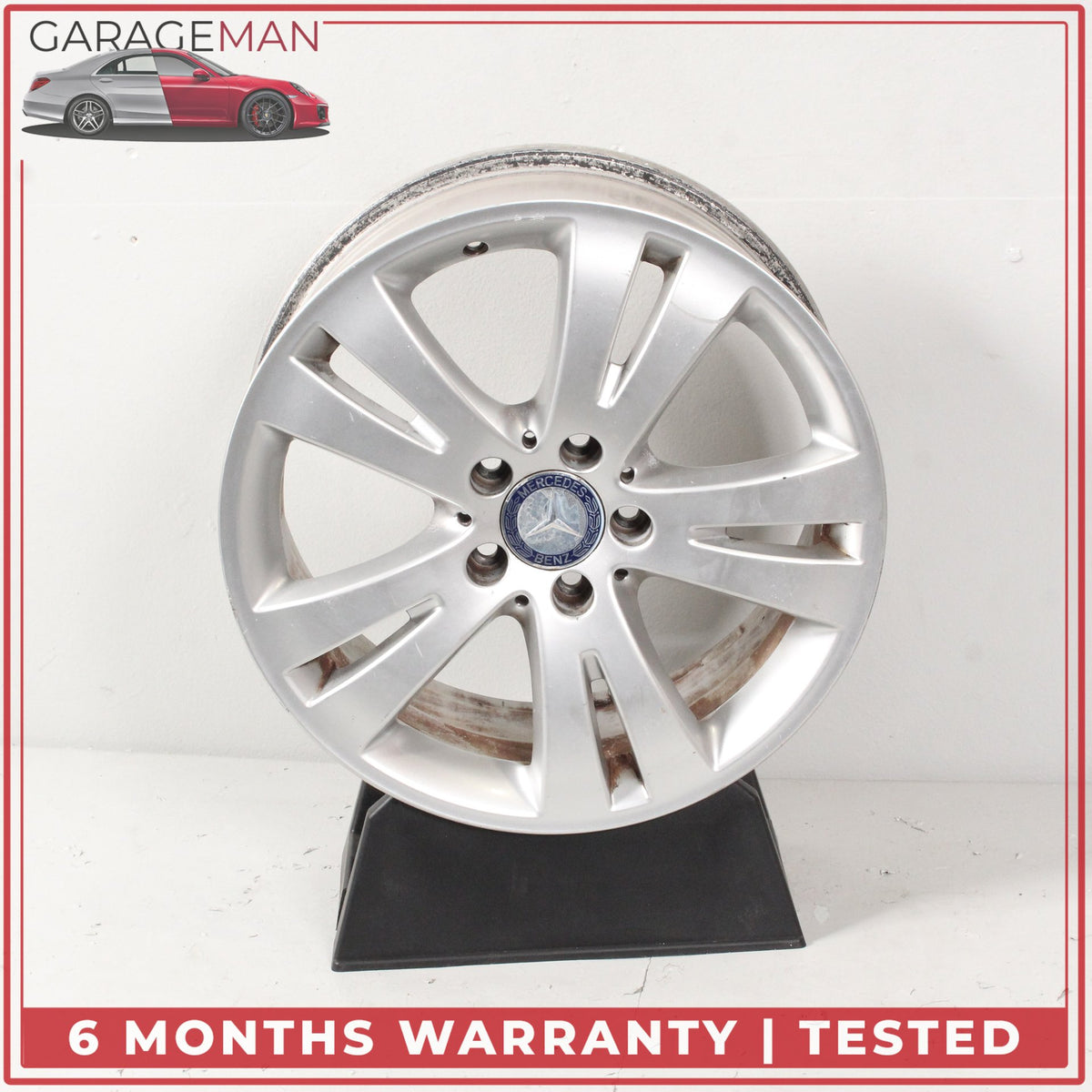 2008-2014 Mercedes W204 C300 C250 Front or Rear Wheel Rim 7.5JX17H2 ET47 OEM