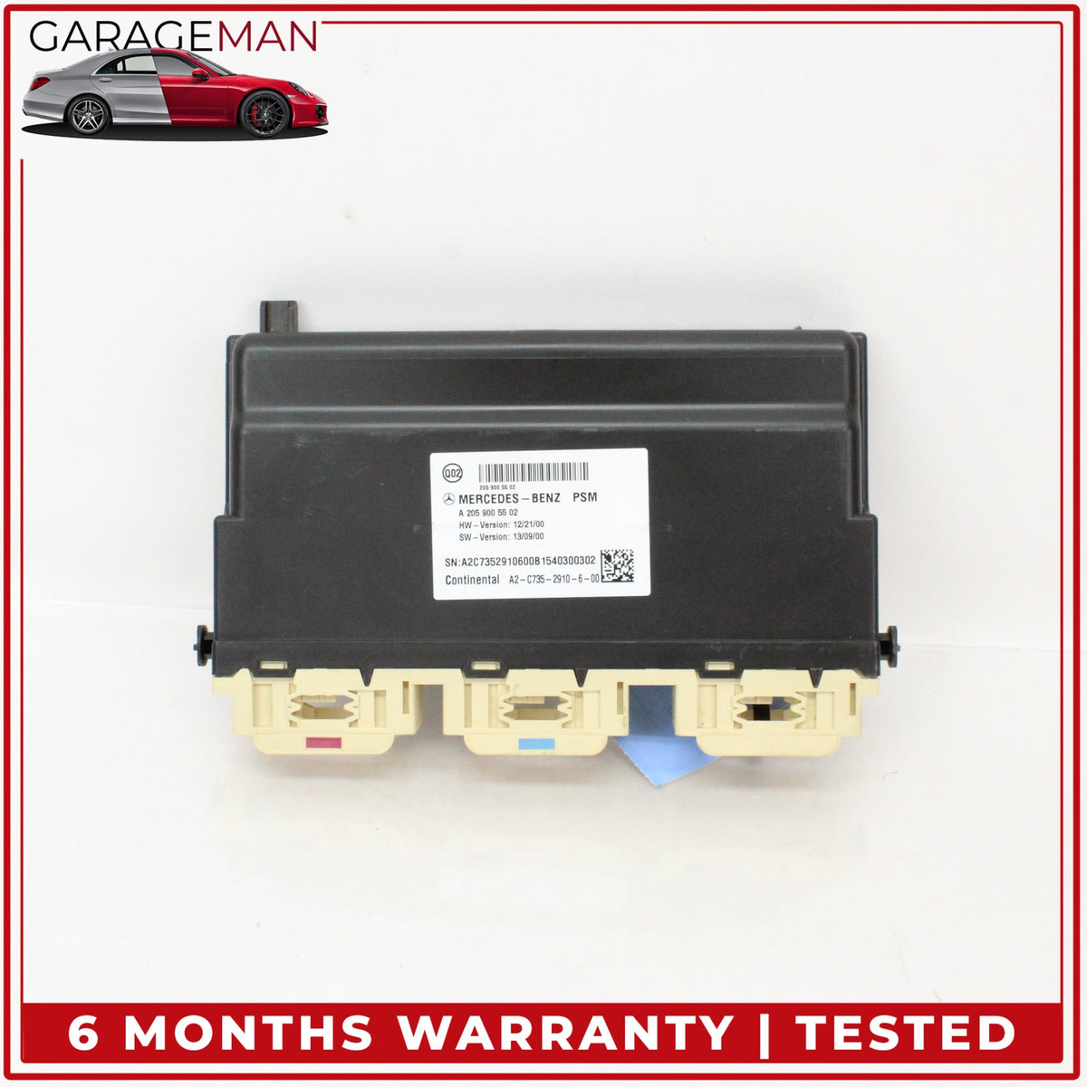 2015-2023 Mercedes W205 C300 Front Right Side Seat Control Module 2059005502 OEM