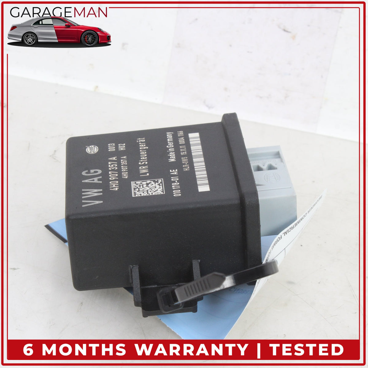 2011-2018 Audi A7 A6 Head Light Lamp Range Control Module Unit 4H0907357A OEM