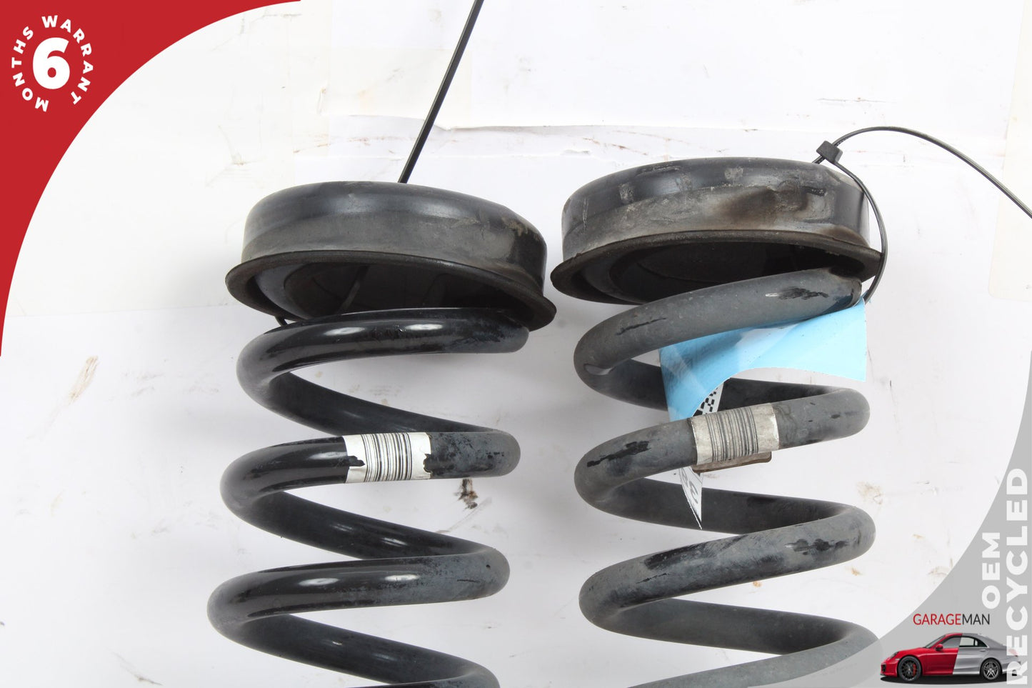 2014-2020 BMW 430i F36 Rear Left and Rear Right Side Coil Spring Set 6860619 OEM