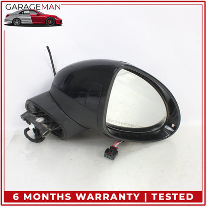 2015-2018 Porsche Cayenne 958 Right Door Rear View Mirror w/ Blind Spot OEM