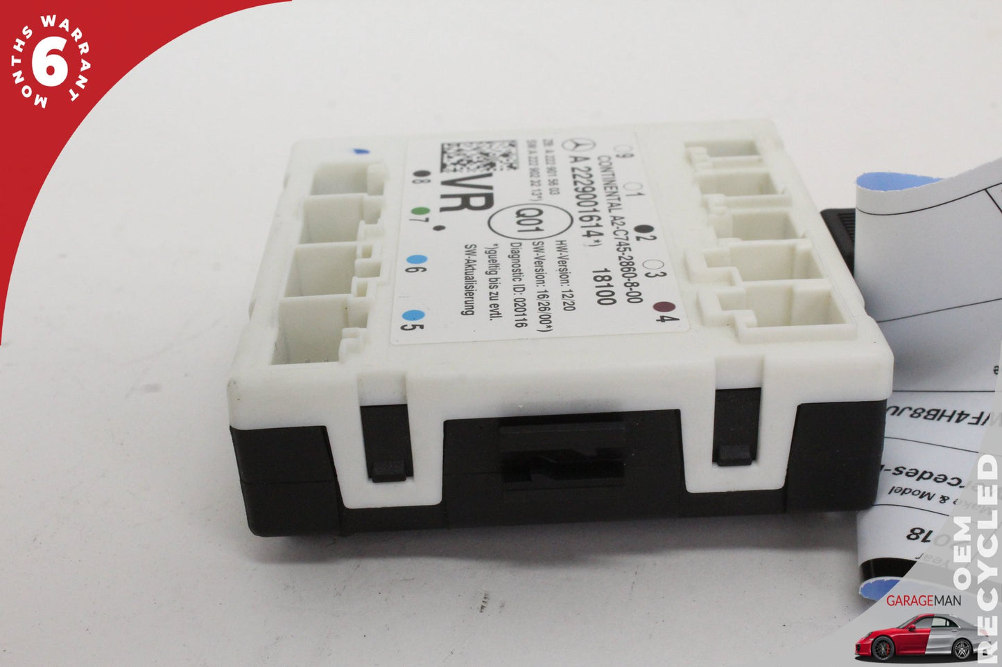 15-19 Mercedes-Benz C350e W205 Right Front Door Control Module 2229001614