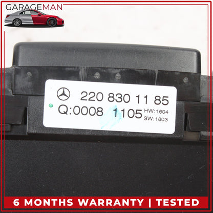 2000-2006 Mercedes W215 CL500 AC Temperature Climate Control Switch Panel OEM