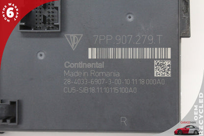 2011 Porsche Cayenne 958 Rear BCM Body Comfort Control Module 7PP907279T OEM