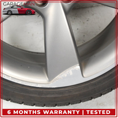 2012-2018 Audi A6 S6 Front or Rear 5 Spoke Wheel Rim w/ Tire 8.5JX20H2 ET45 OEM