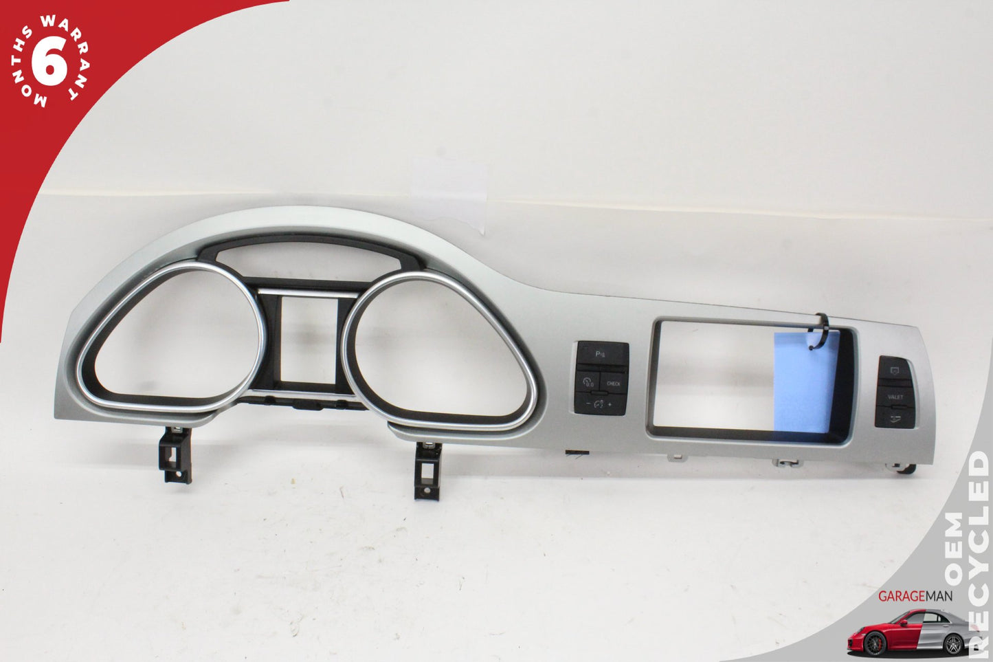 2010-2015 Audi Q7 Front Dash Instrument Cluster Trim Cover Panel w/ Switches OEM