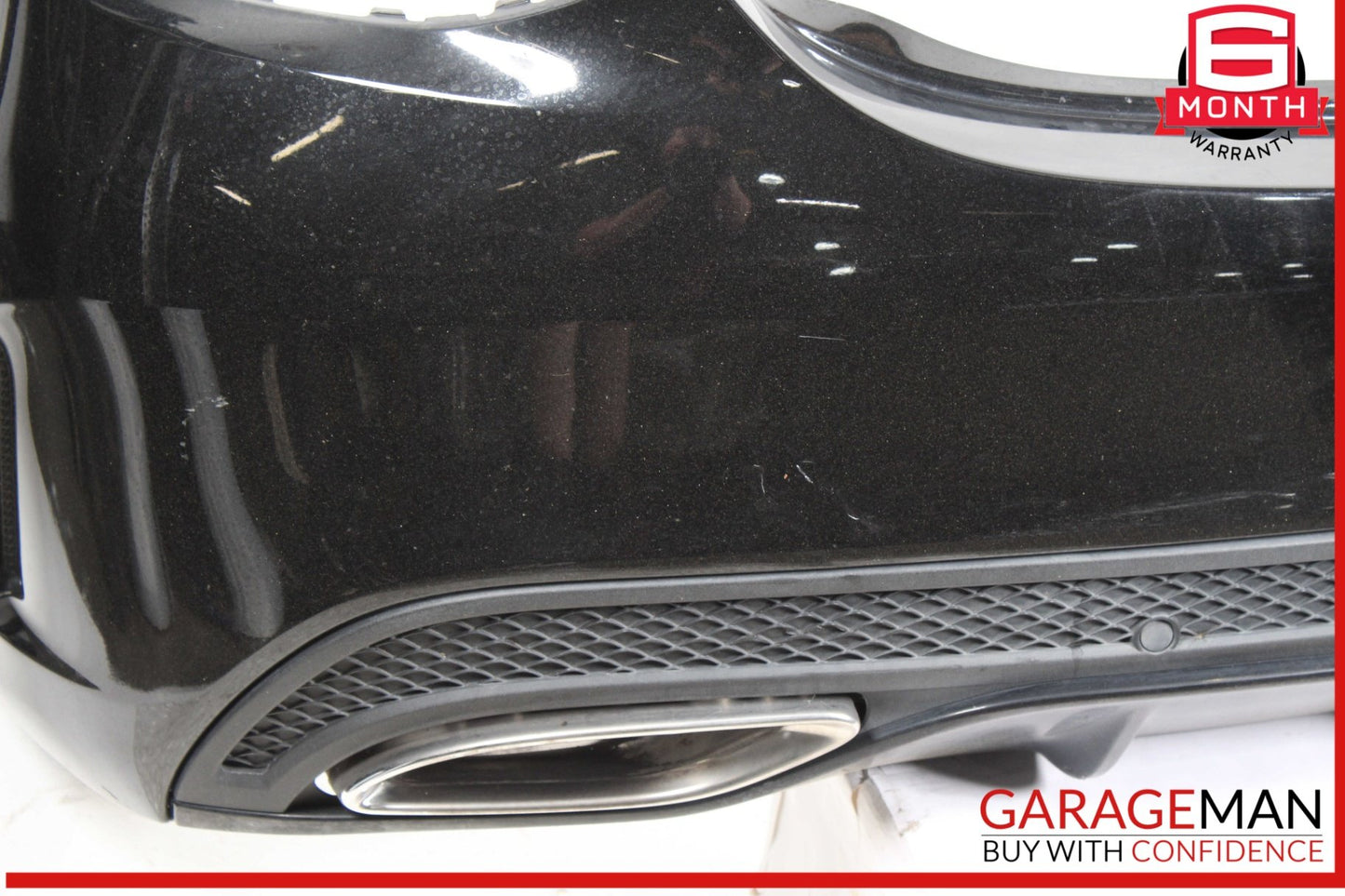 2015-2018 Mercedes-Benz C300 CDI Sedan Rear Bumper Cover 2058855938 OEM