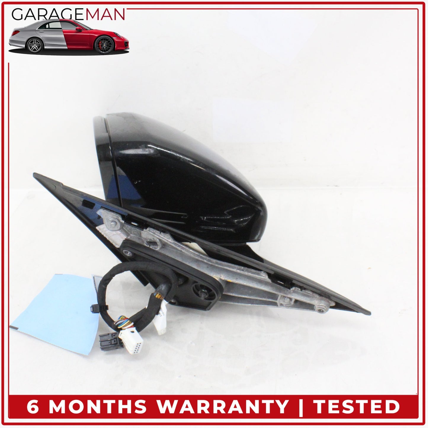2014-2017 Mercedes W222 S550e Front Left Side Door Rear View Mirror Black OEM