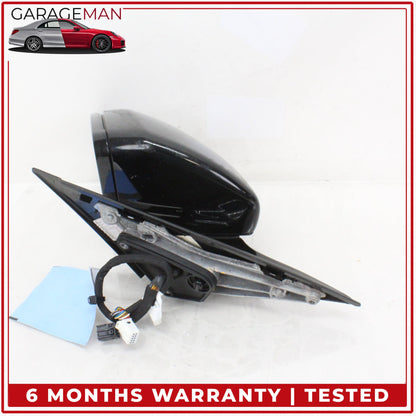 2014-2017 Mercedes W222 S550e Front Left Side Door Rear View Mirror Black OEM