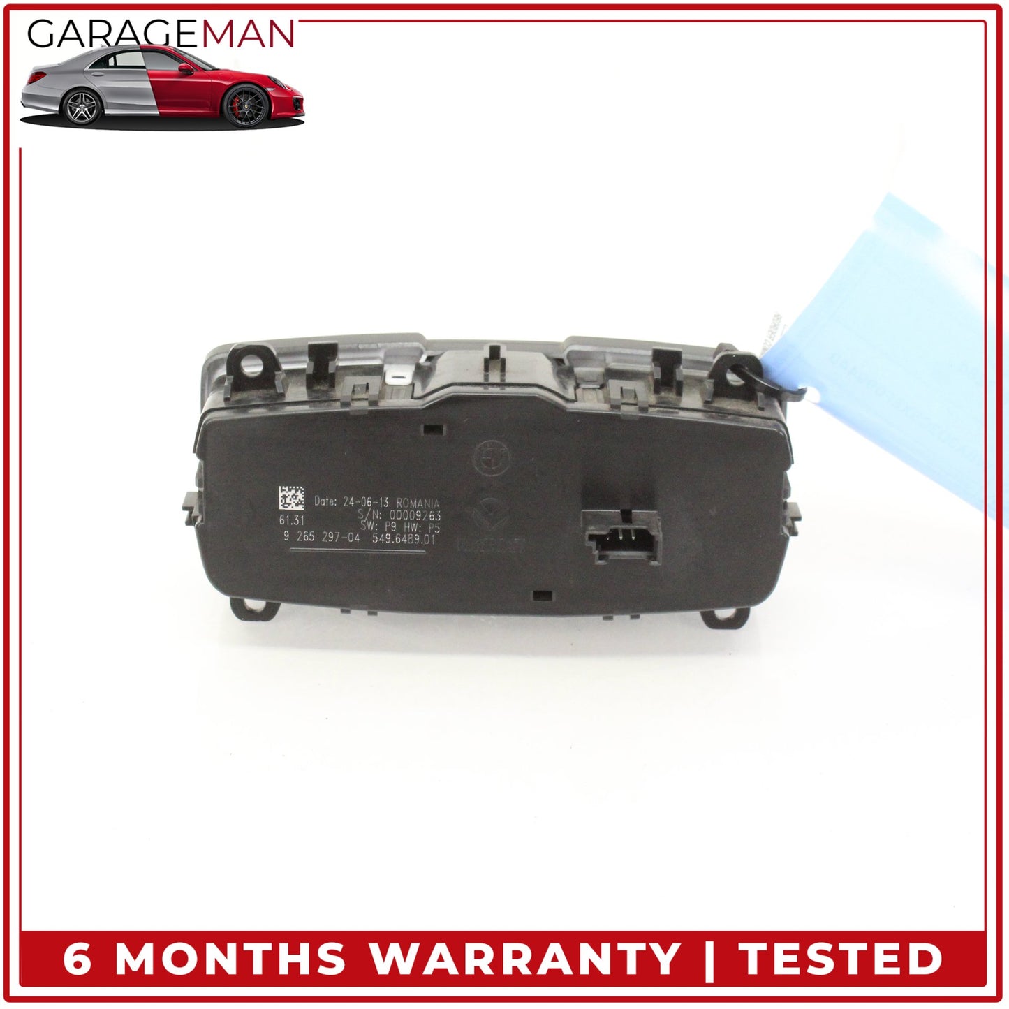 2012-2018 BMW 328d Headlight Fog Light Switch Control Module 9265297