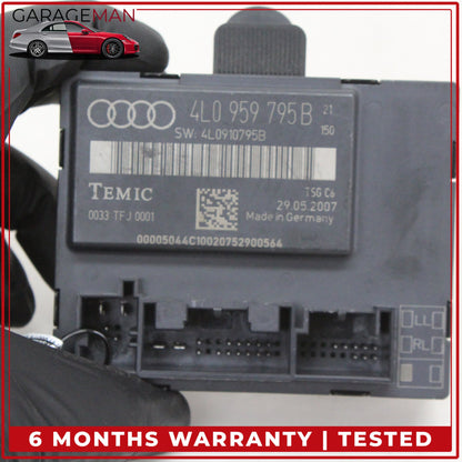 2007-2009 Audi Q7 Rear Left Driver Side Door Control Module Unit 4L0959795B OEM