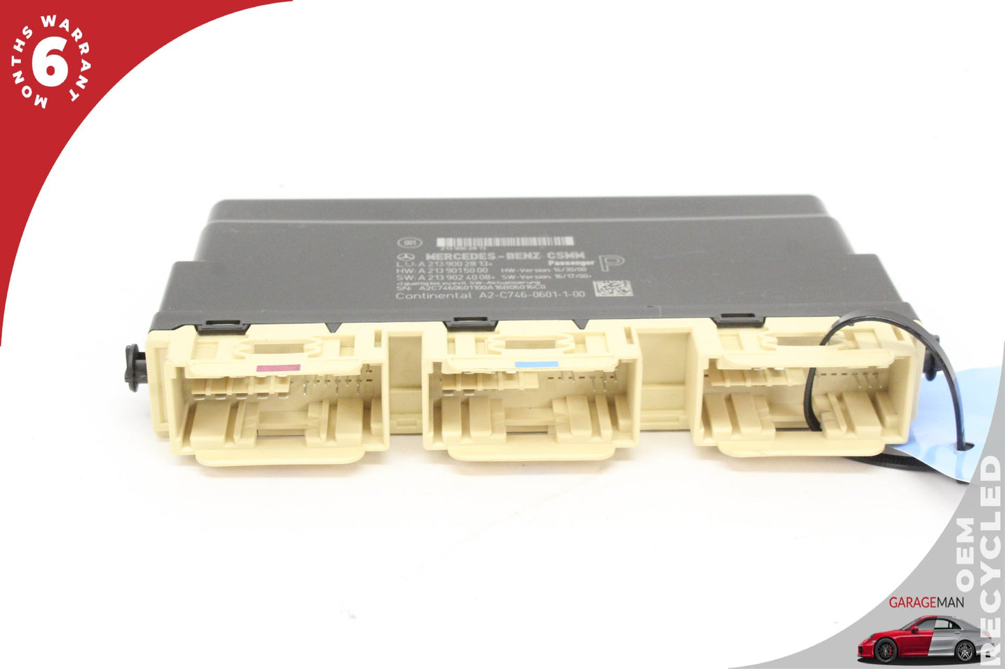 17-19 Mercedes-Benz E400 W213 Wagon Front Right Seat Control Module 2139002813