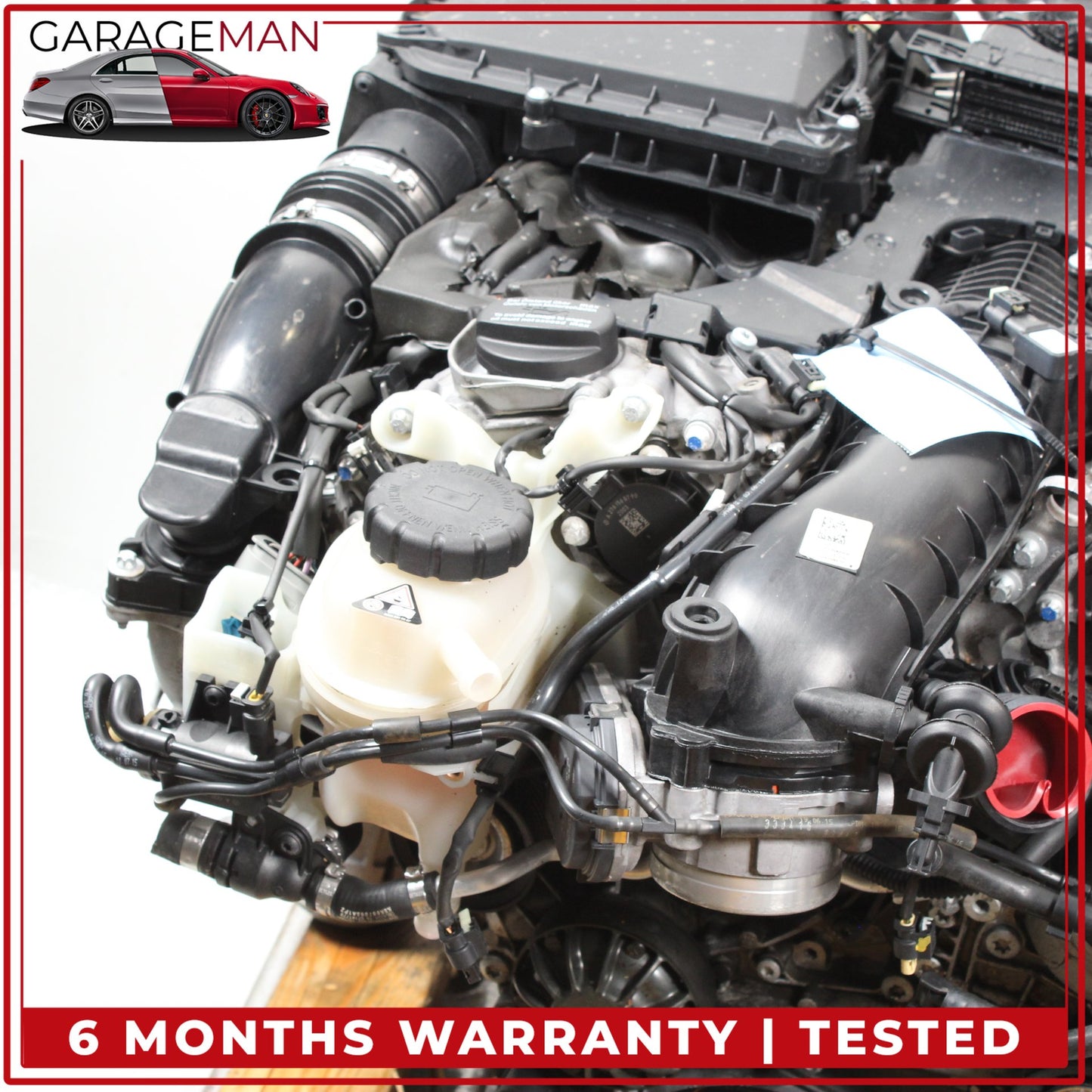 2015-2020 Mercedes W207 E400 M276 RWD 3L Engine Motor Assembly OEM 188K
