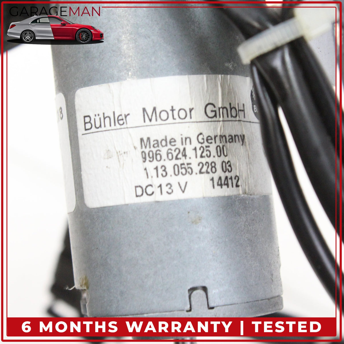 1999-2012 Porsche 911 996 Convertible Left Lateral Flap Motor 99662412500 OEM