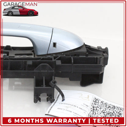 2015-2020 Mercedes W205 C300 Front Left Side Exterior Door Handle Silver OEM