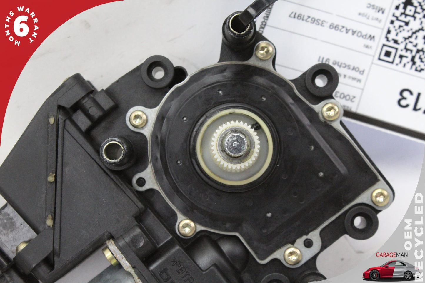 1999-2005 Porsche 911 996 Coupe Right Window Regulator Motor 99662410203 OEM