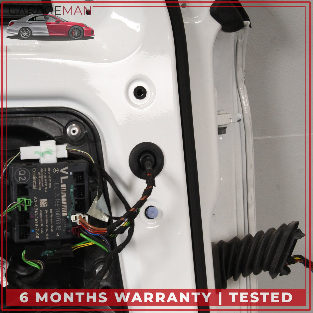 2015-2020 Mercedes X156 GLA250 Front Left Side Complete Door Polar White OEM