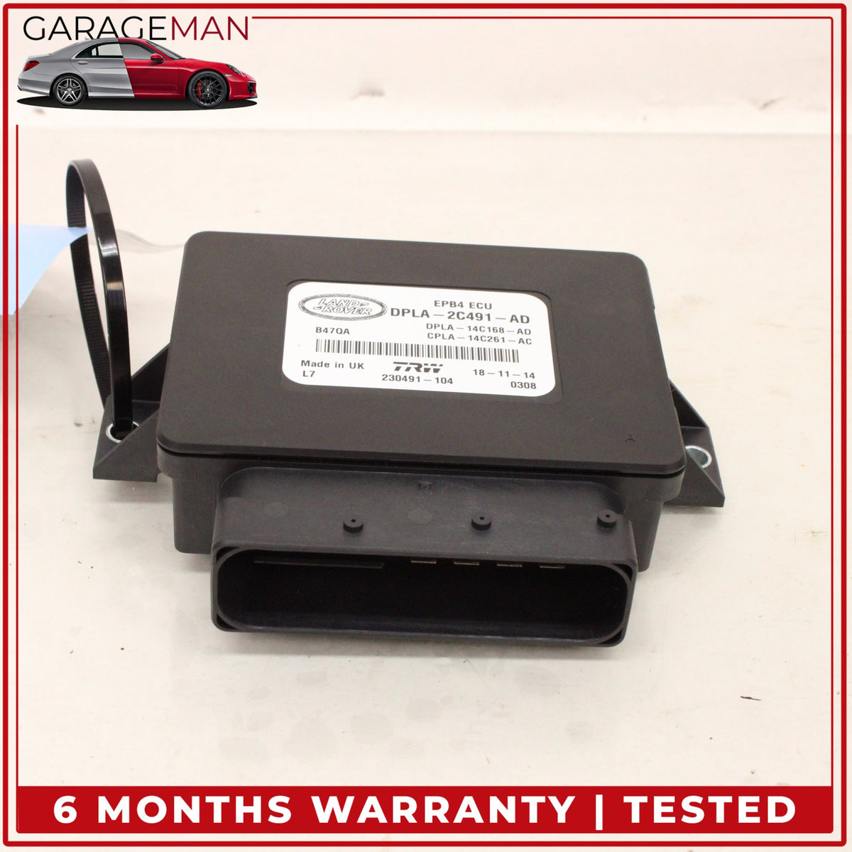2014-2015 LR Range Rover Sport L494 Hand Brake Auto Parking Control Module OEM