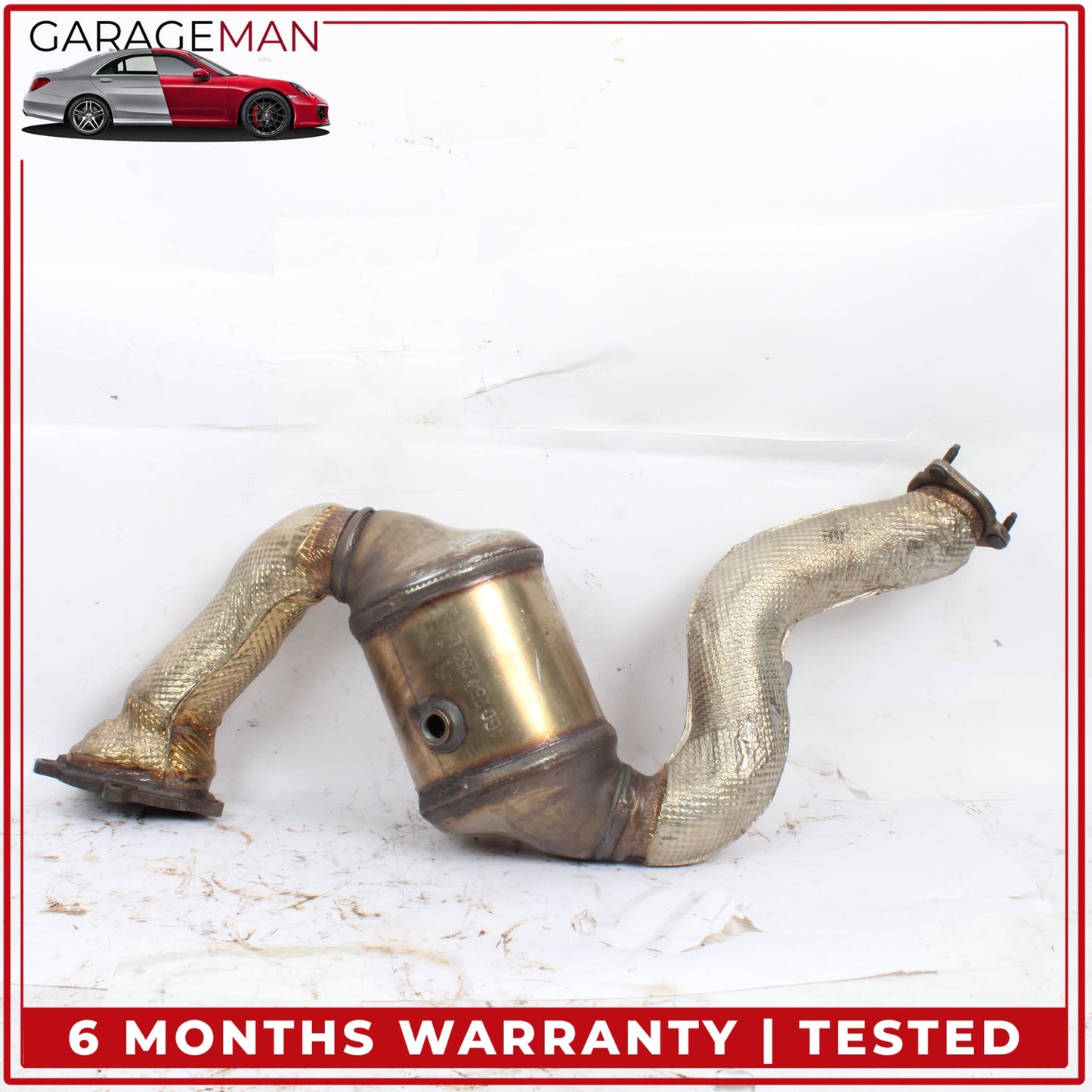 2013-2018 Audi S8 A8 S6 S7 RS7 4.0L V8 Right Exhaust Downpipe 4G0254252L OEM