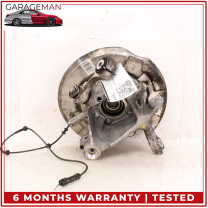 2009-2015 BMW 740i F01 Rear Left Side Spindle Knuckle Wheel Hub 6796497 OEM