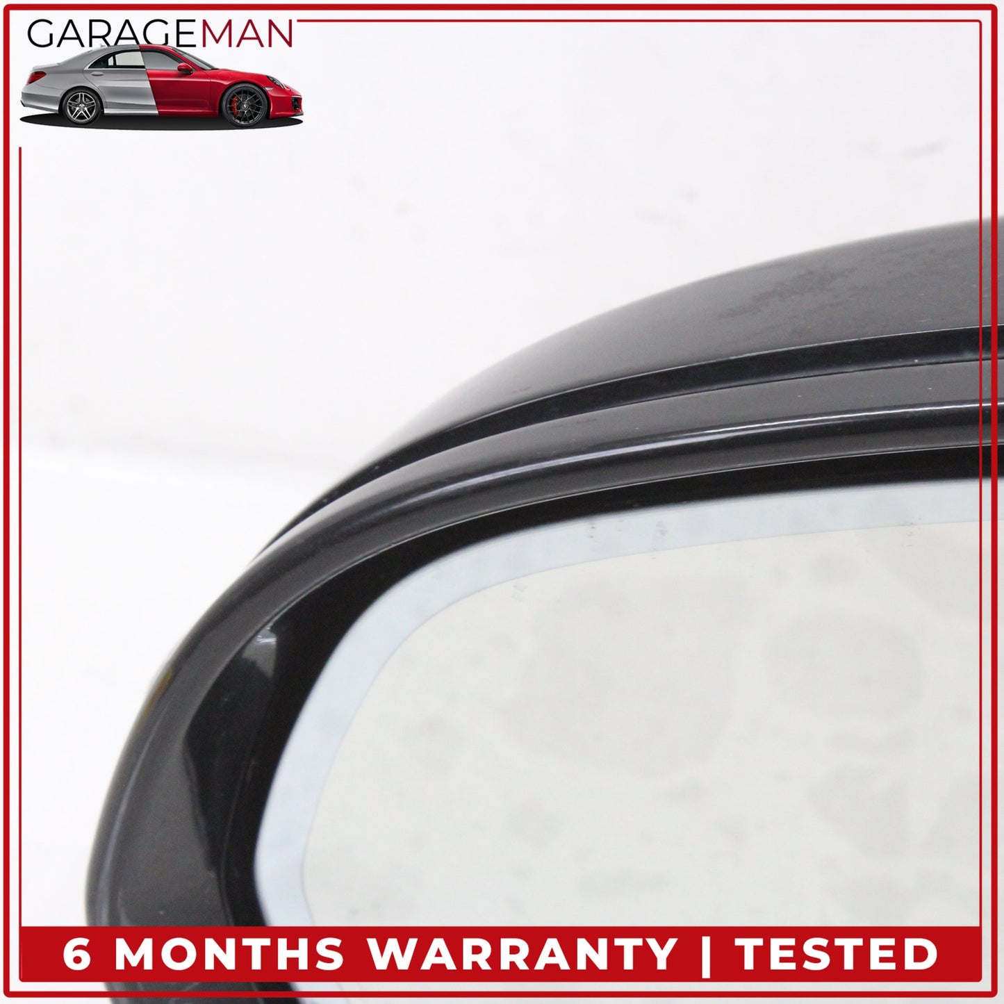 2014-2017 Mercedes W222 S550e Front Left Side Door Rear View Mirror Black OEM