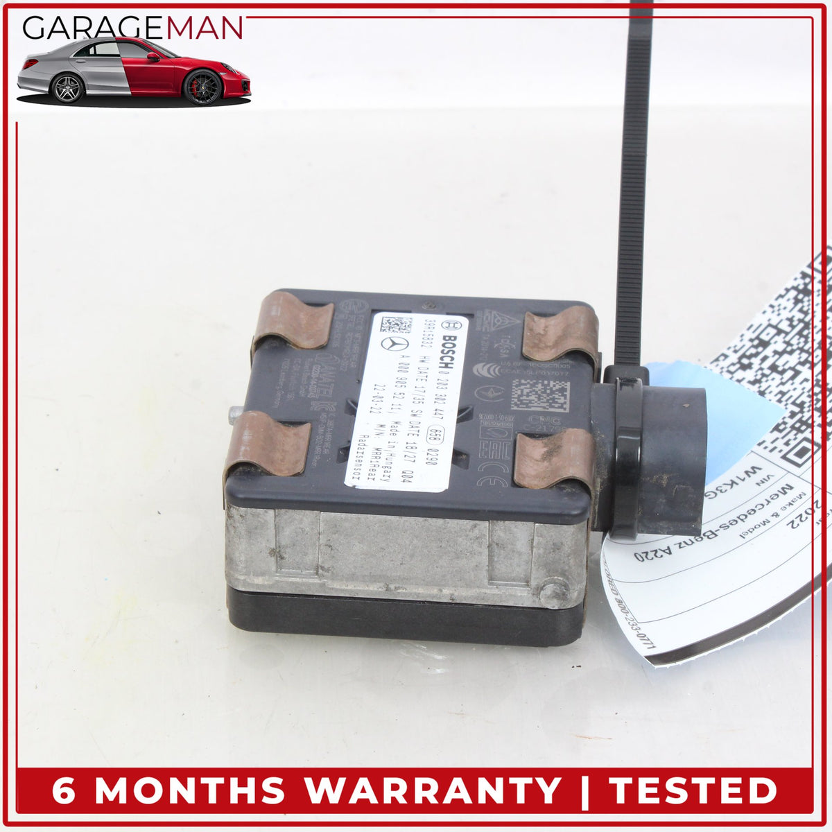 2019-2026 Mercedes W177 A220 GLE450 Rear Side Blind Spot Radar Sensor Module OEM