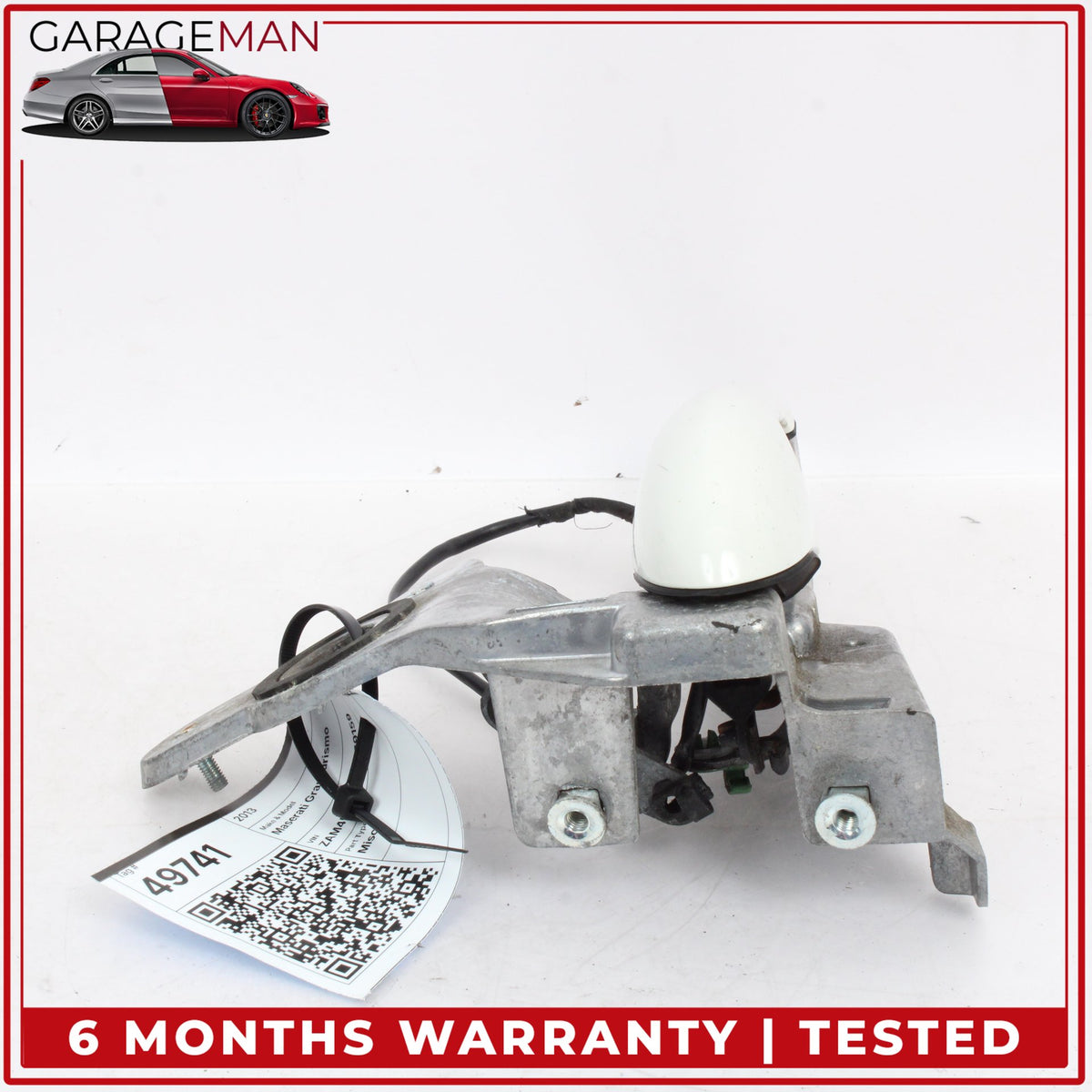 2008-2019 Maserati GranTurismo M145 Front Left Exterior Door Handle White OEM
