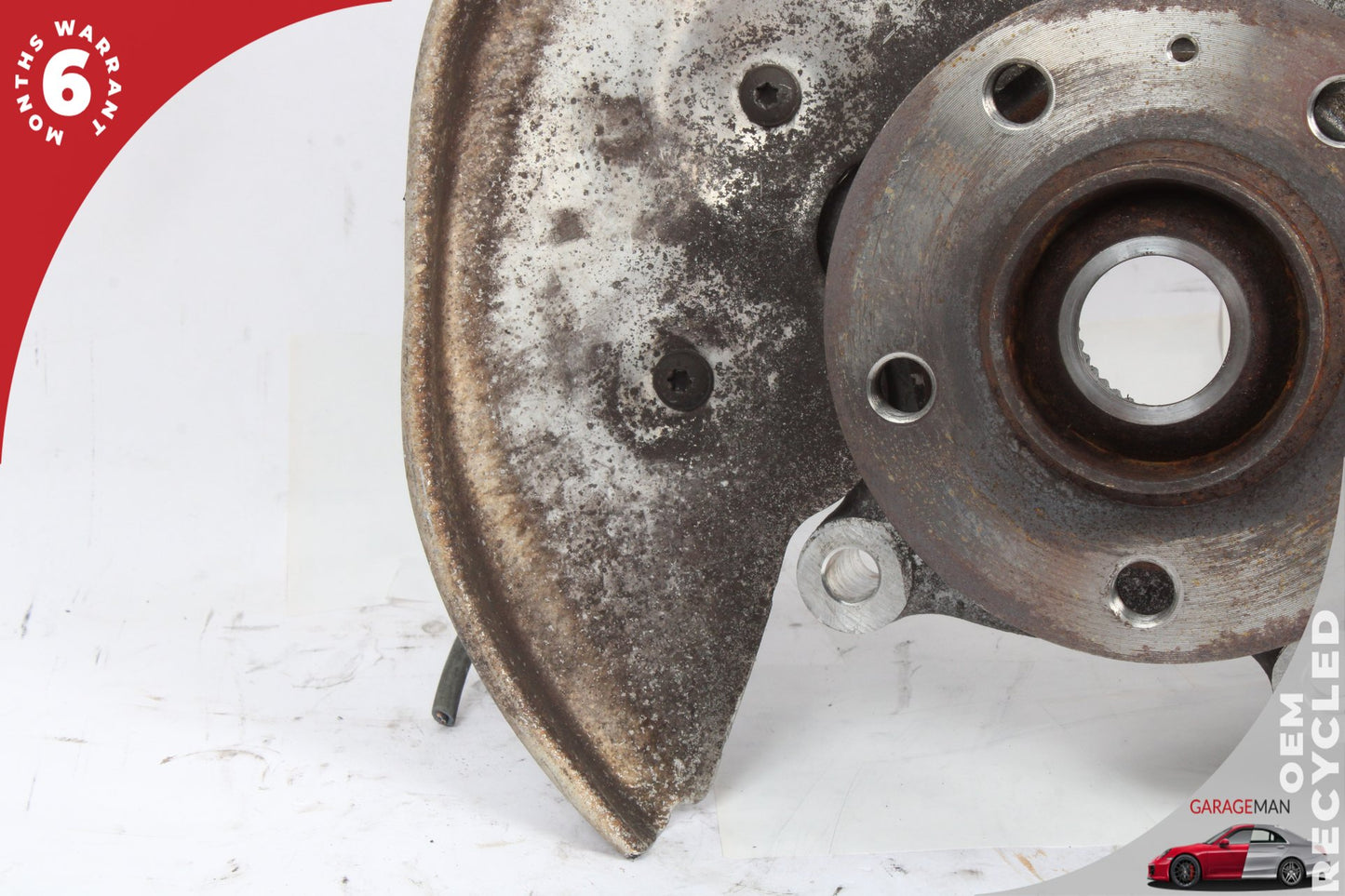 2009-2018 Audi A6 A7 AWD Rear Left Spindle Knuckle Wheel Hub 8K0505435AB OEM