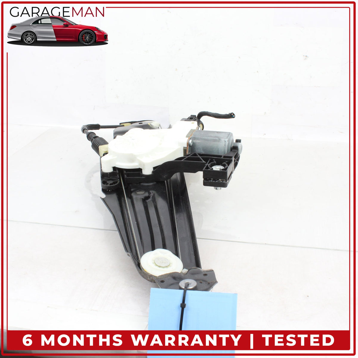 2009-2015 BMW 740i F01 Rear Left Side Window Regulator w/ Motor 70460310 OEM
